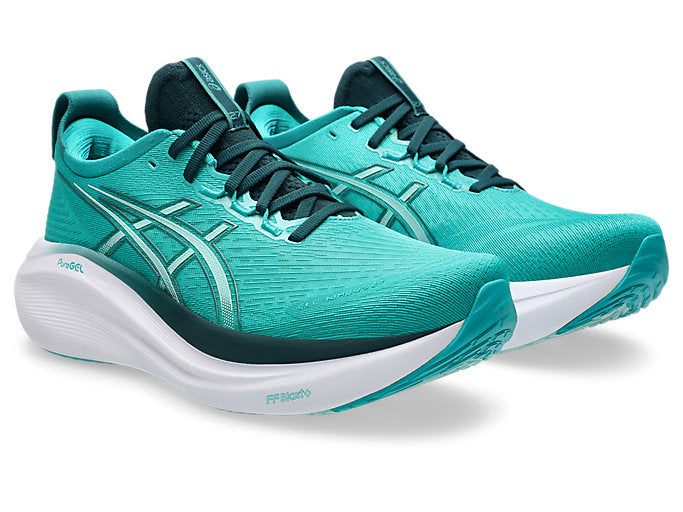 ASICS GEL-Nimbus 27 - Wave Teal/Saxon Green
